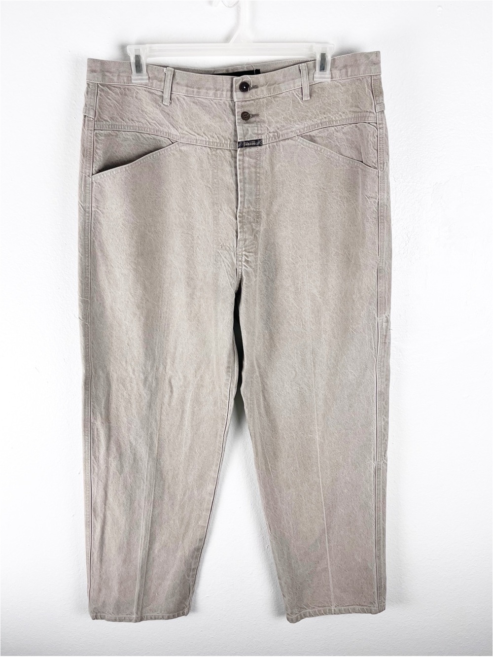 MARITHE FRANCOIS GIRBAUD 100% Cotton Brand X Authentic Fit Jeans 40 Y2K Baggy